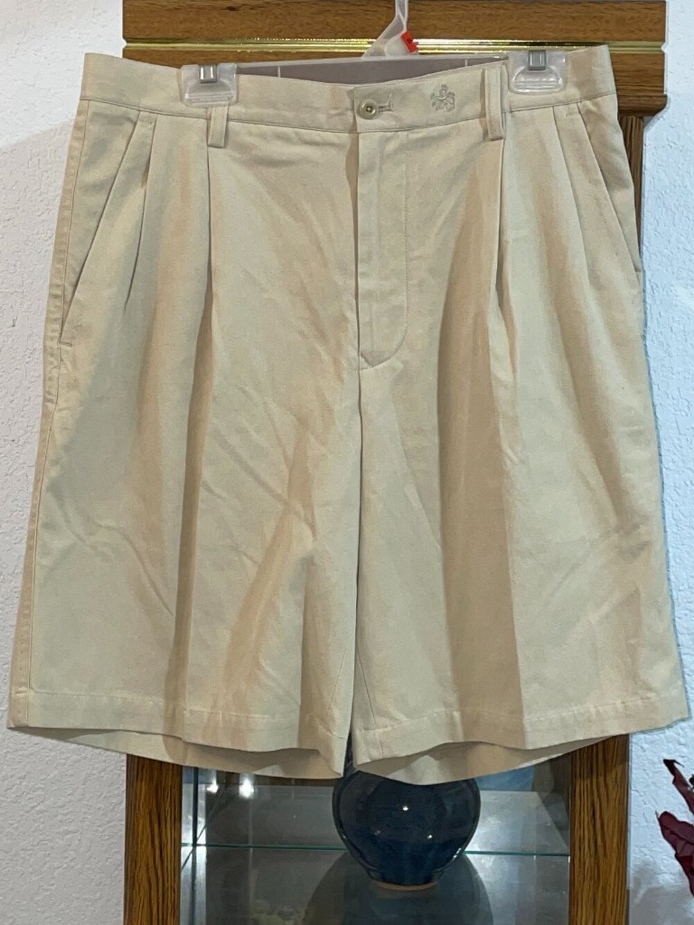 NWT $98 Khaki NAT NAST Stamford Shorts sz 32
